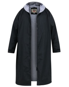 Duke Sherpa-gefütterter, wasserabweisender Umkleidemantel in Schwarz